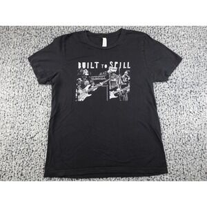 Built‎ To Spill Band T-Shirt Mens Large Black Graphic Tee Indie Rock Music Shirt
